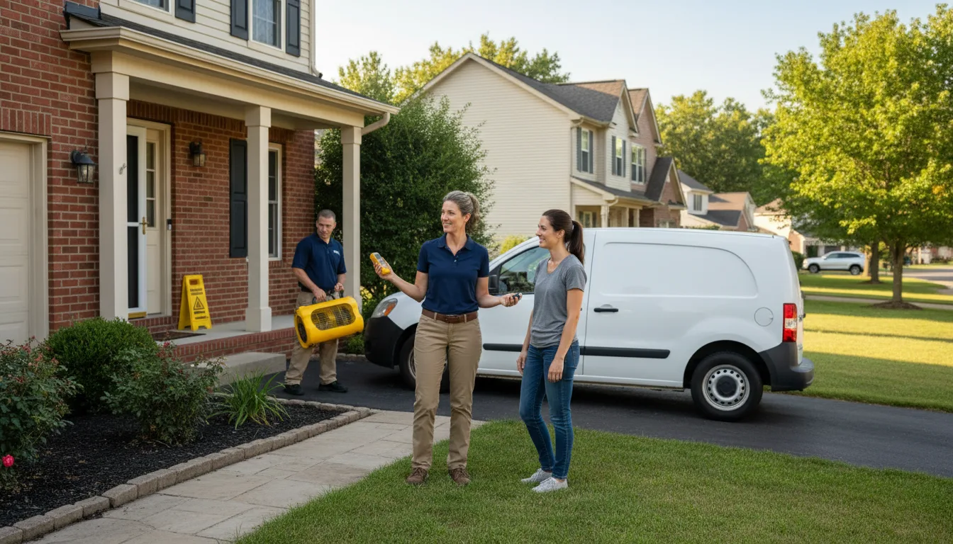 Water restoration image for Fire And Smoke Damage Restoration in Meriden, WY